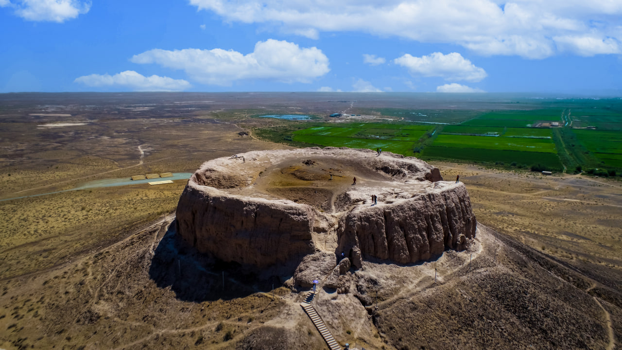A Day Tour from Khiva: 5 Ancient Fortresses & Akhchakol Lake